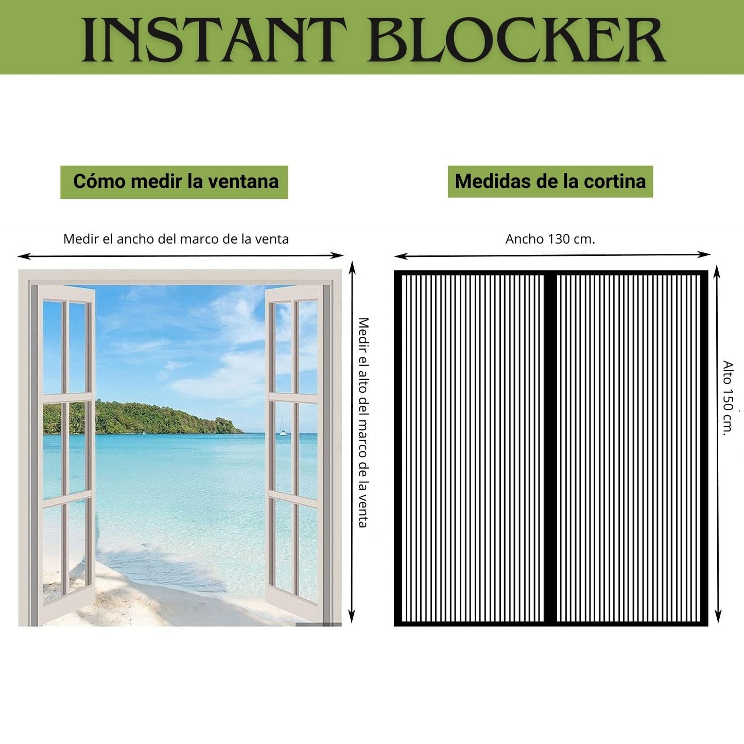 Magnetic Mosquito Net Insect Blocker Windows